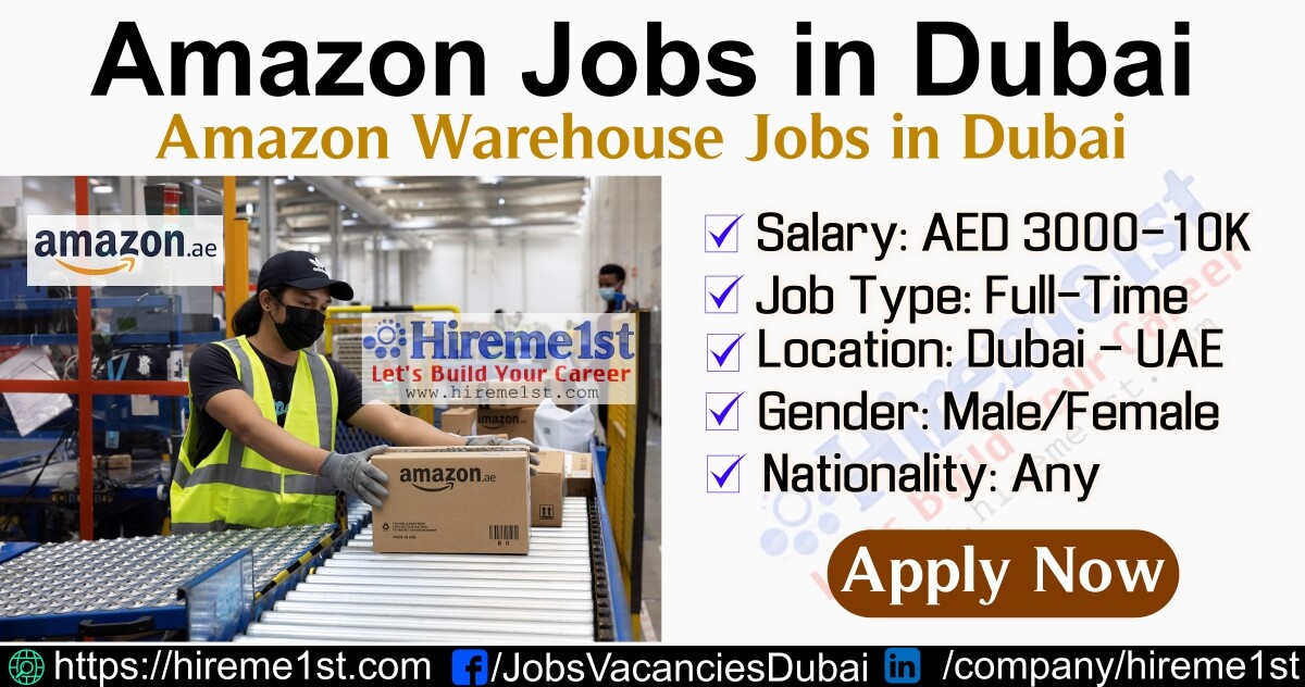 Amazon Jobs in Dubai