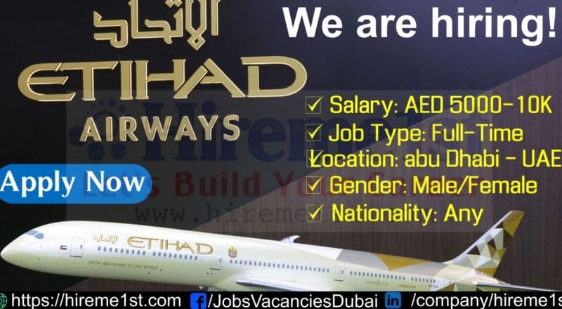 Etihad Airways Careers