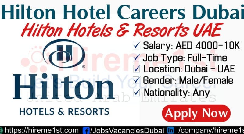 Hilton Careers Dubai